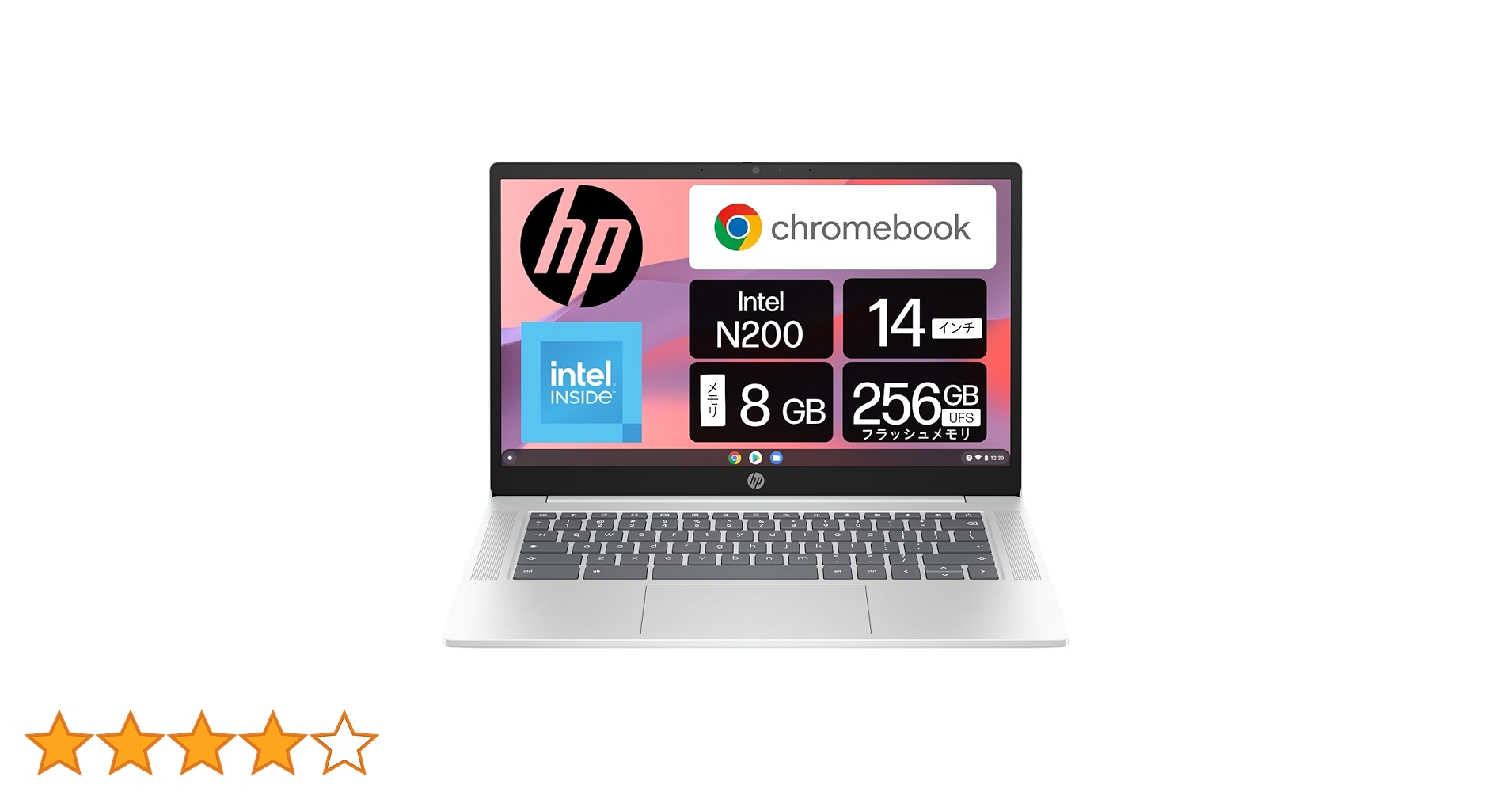 2024 HP Chromebook 14aシルバー　A09C7PA-AAAB Amazon.com: HP Chromebook Thin Laptop Student Business 2024